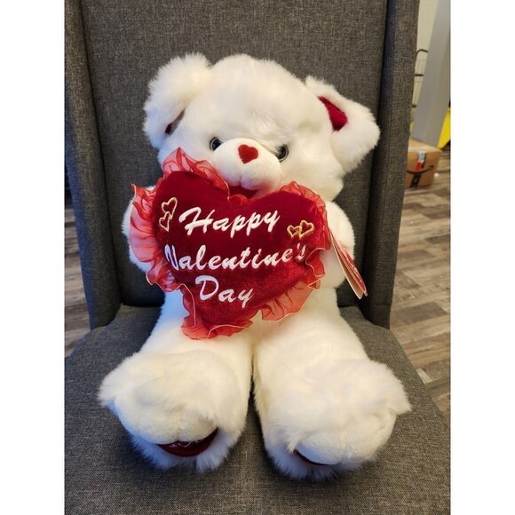 DanDee 2006 Valentine's Day Sweetheart Teddy Bear Large Plush 2006 Plush Walmart
